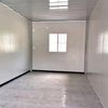 Modular Portable Prefab House Z-shaped Folding F2 Container House for Office Temporary Domitory