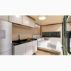 2025 Hot Design S3 Apple Cabin Office Apple Cabin One Bedroom Modular Apple Cabin