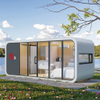 2025 Hot Design S3 Apple Cabin Office Apple Cabin One Bedroom Modular Apple Cabin