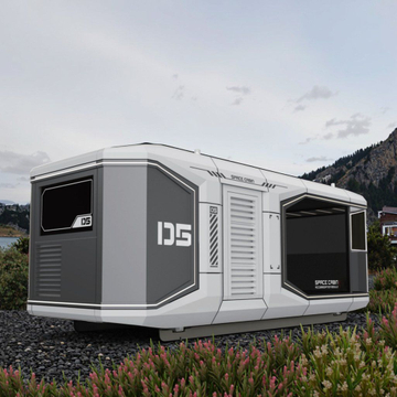 Elegant D5 Prefab Space Capsule Hotel Accommodation